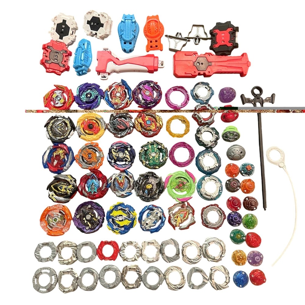 LOT Takara Tomy‎ Beyblade Metal Fusion Burst Bakuten Shoot Spinning Top 80 PCS